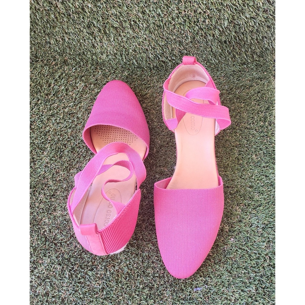 CC Corso Como Women's Romley2 Wedge Sandals‎ in Slate Rose Size 10/42